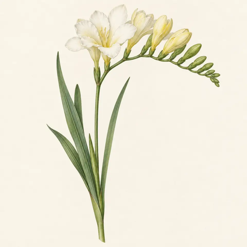 Freesia (illustration)