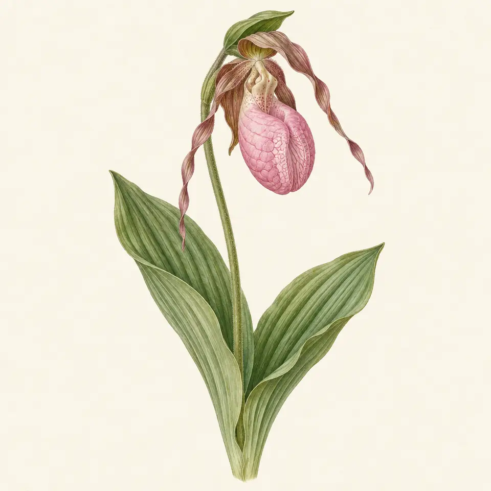 Lady’s Slipper (illustration)