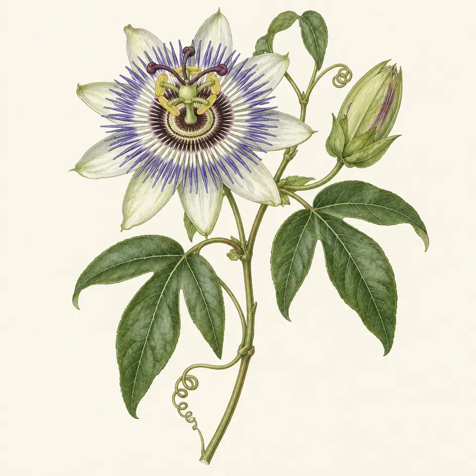 Passion Flower (illustration)