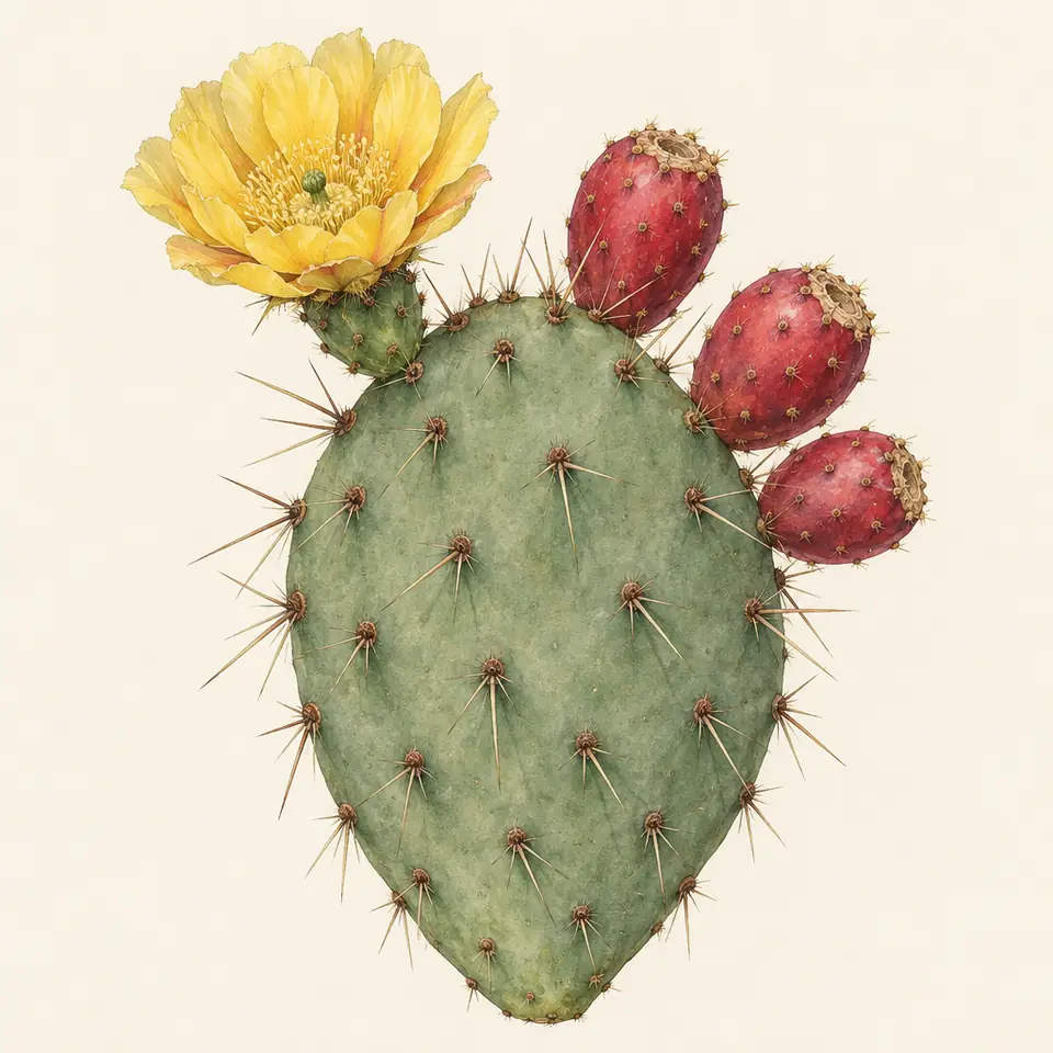 Prickly Pear (illustration)
