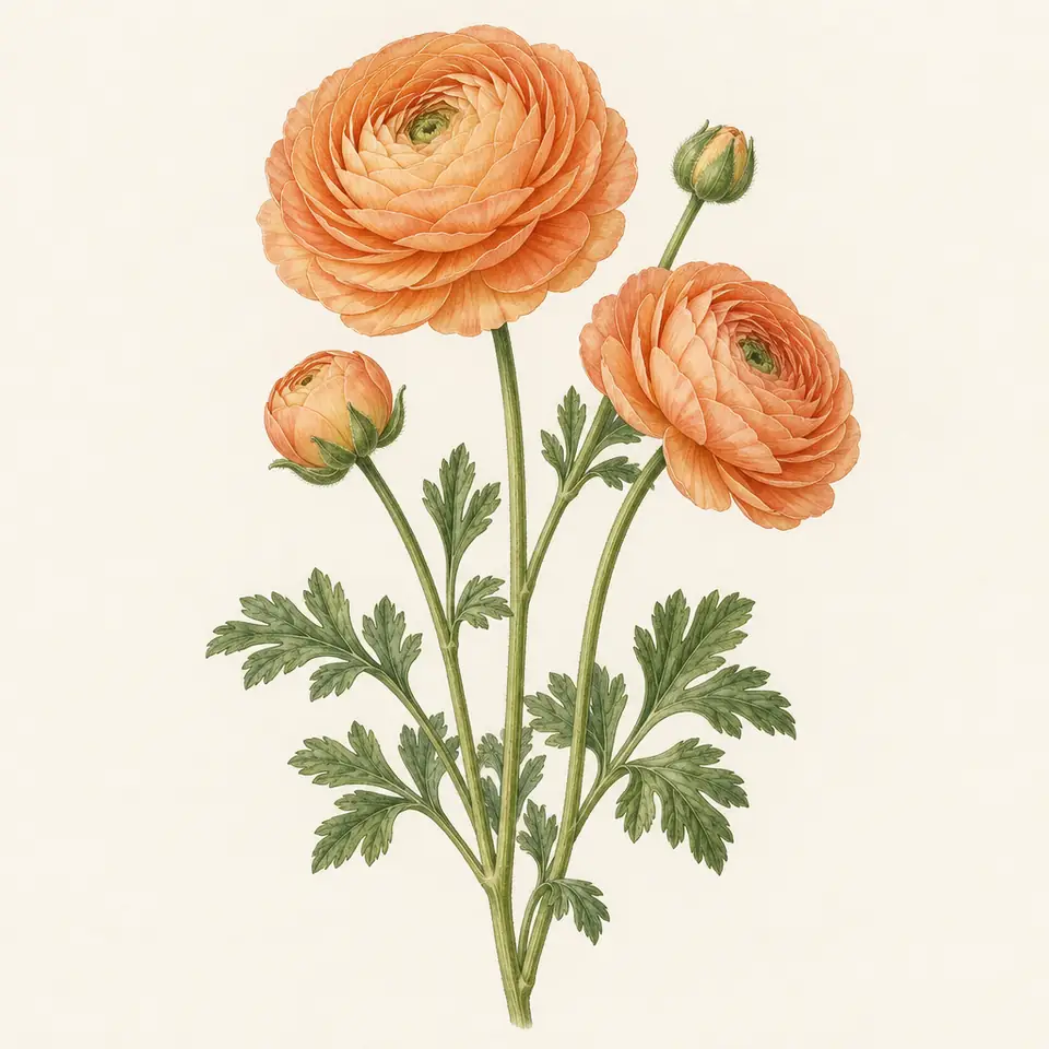 Rannuculus (illustration)