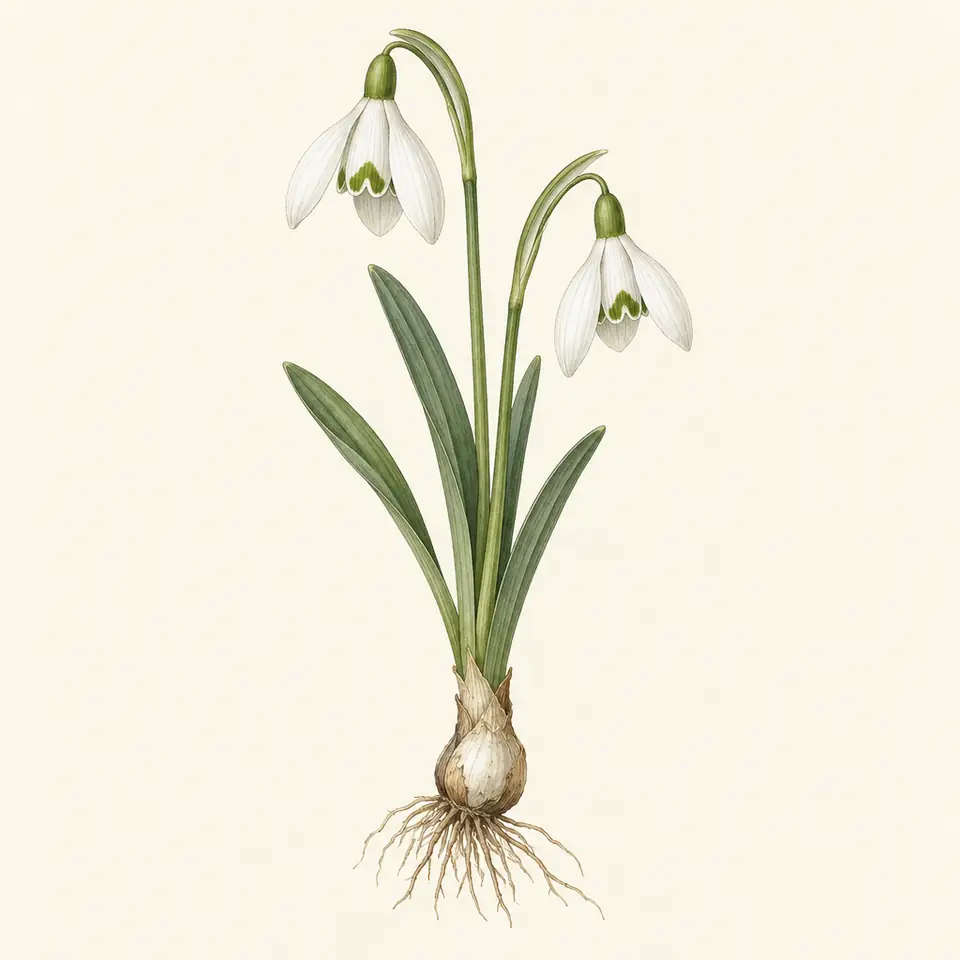 Snowdrop (illustration)