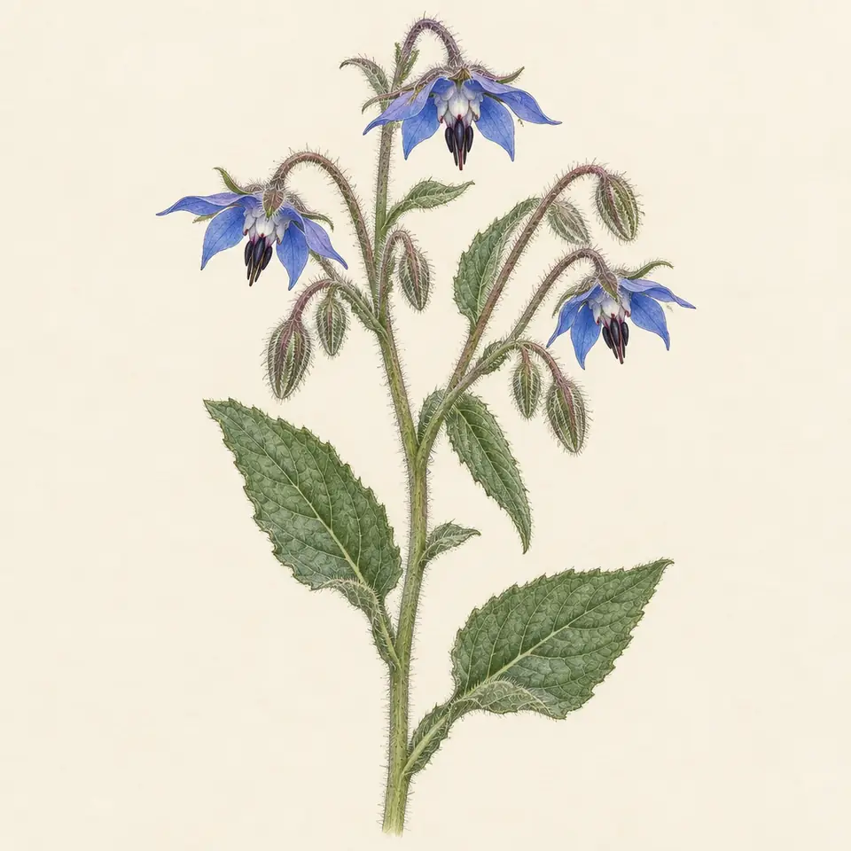 Starflower (illustration)