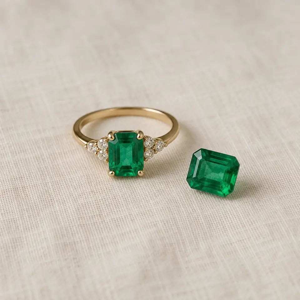 55th anniversary: Emerald (illustration)