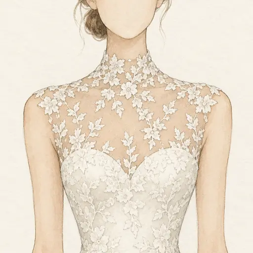 Illusion: neckline (illustration)