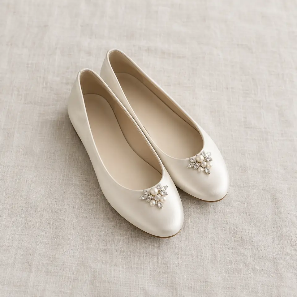 Flats and ballet shoes (illustration)