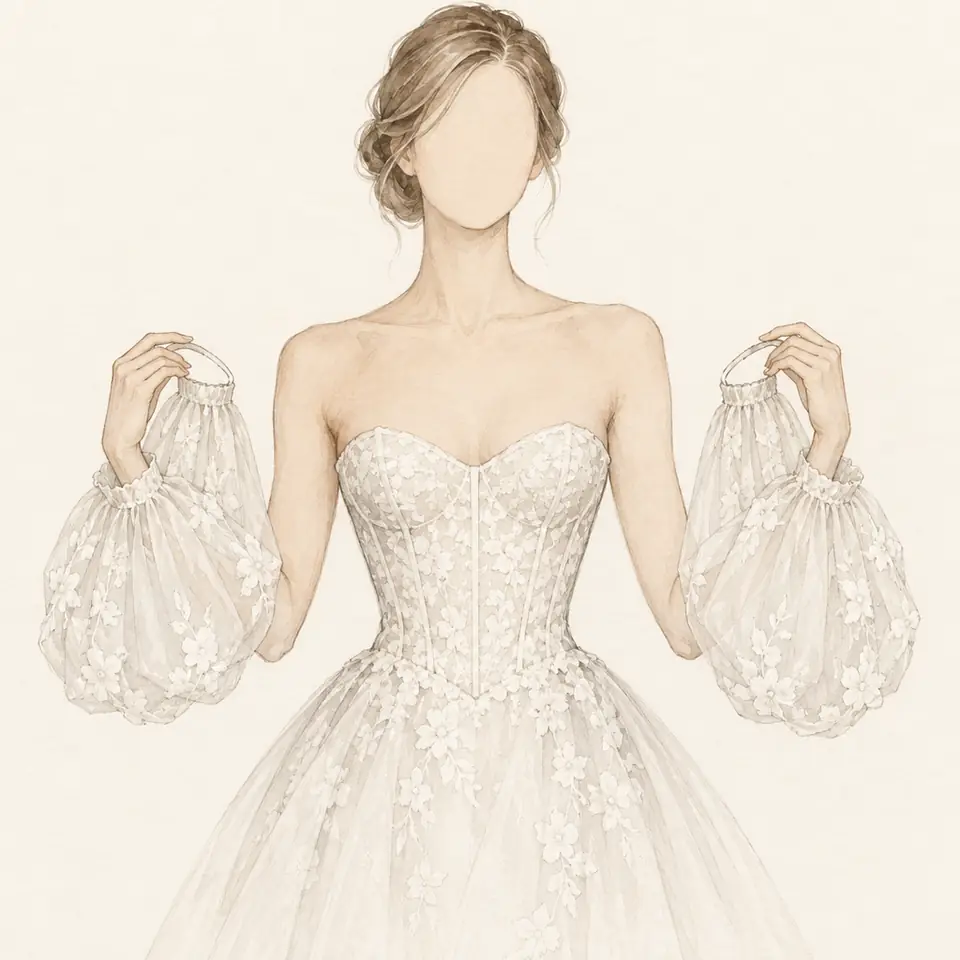 Detachable: sleeve (illustration)