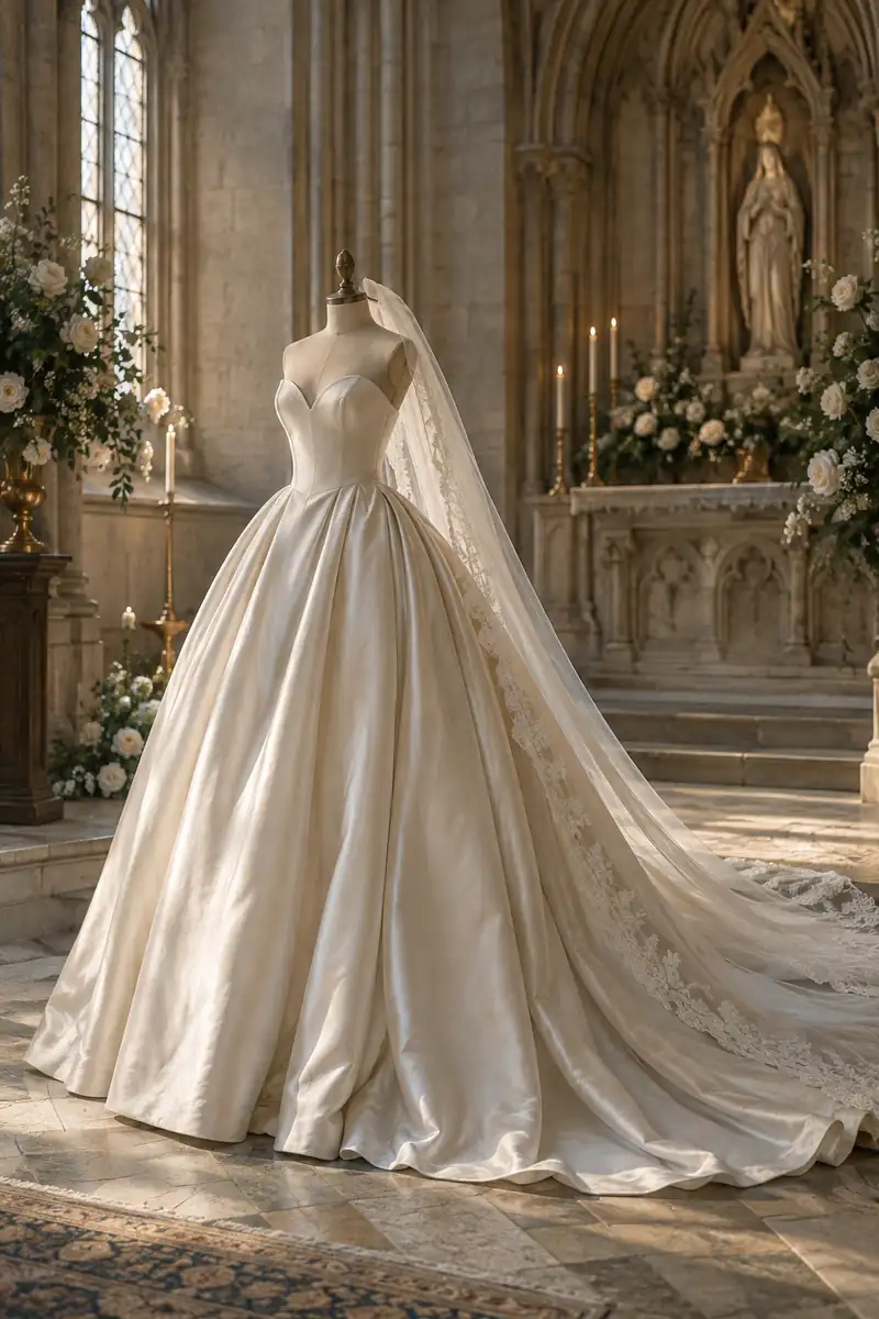 Illustration: The classic ball gown